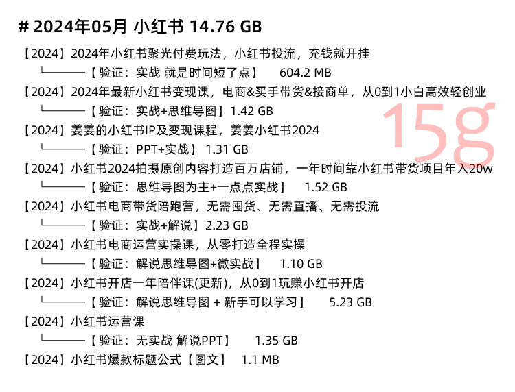 图片[10]-小红书运营全套视频课程，网红达人博主种草笔记起号变现培训教程-秦汉网创