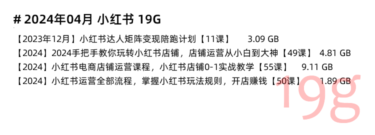 图片[11]-小红书运营全套视频课程，网红达人博主种草笔记起号变现培训教程-秦汉网创