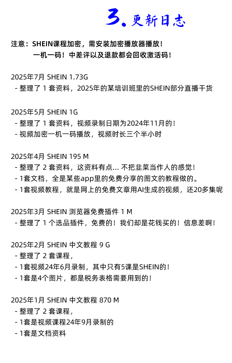 图片[4]-SHEIN教程 希音运营教程 新手选品店铺注册开店全半托资料课程-秦汉网创