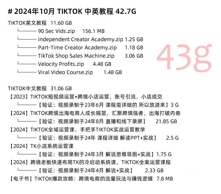 图片[7]-TikTok教程！海外抖音开店 TikTok国际版营销跨境电商课程-秦汉网创