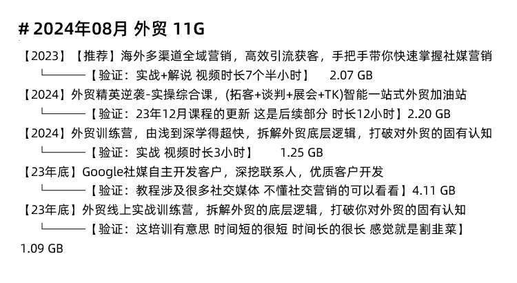 图片[8]-外贸教程，外贸客户开发新手课程，外贸业务员培训视频出海教学-秦汉网创