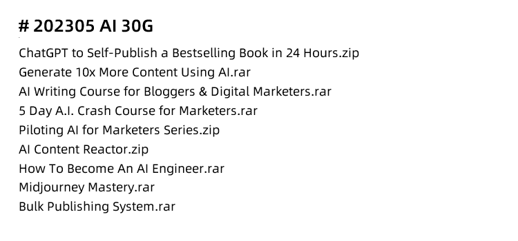 图片[8]-AI英文教程，各种AI海外最新课程，AI各种国外工具英文培训教程-秦汉网创