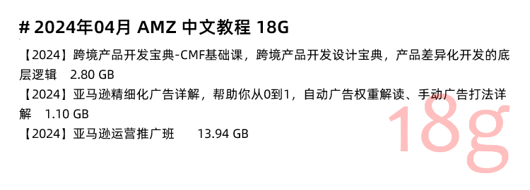 图片[10]-亚马逊运营教程，AMAZON入门开店选品视频广告课程指导培训-秦汉网创