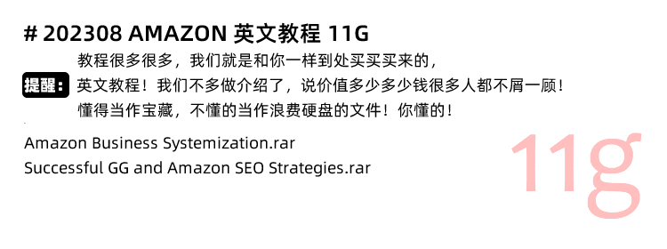 图片[15]-亚马逊运营教程，AMAZON入门开店选品视频广告课程指导培训-秦汉网创