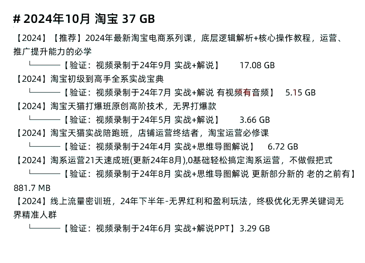 图片[7]-淘宝开店教程！淘宝虚拟产品网店免费注册电商运营培训视频课程-秦汉网创