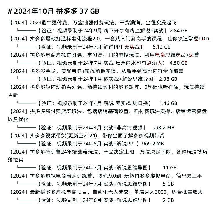 图片[7]-拼多多运营教程！PDD新人店铺装修开店推广无货源课程-秦汉网创