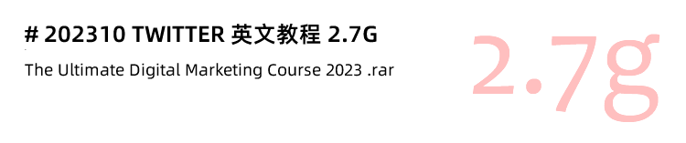图片[6]-Twitter教程，推特X营销推广教程，TWI外贸客户开发课程社交运营培训-秦汉网创